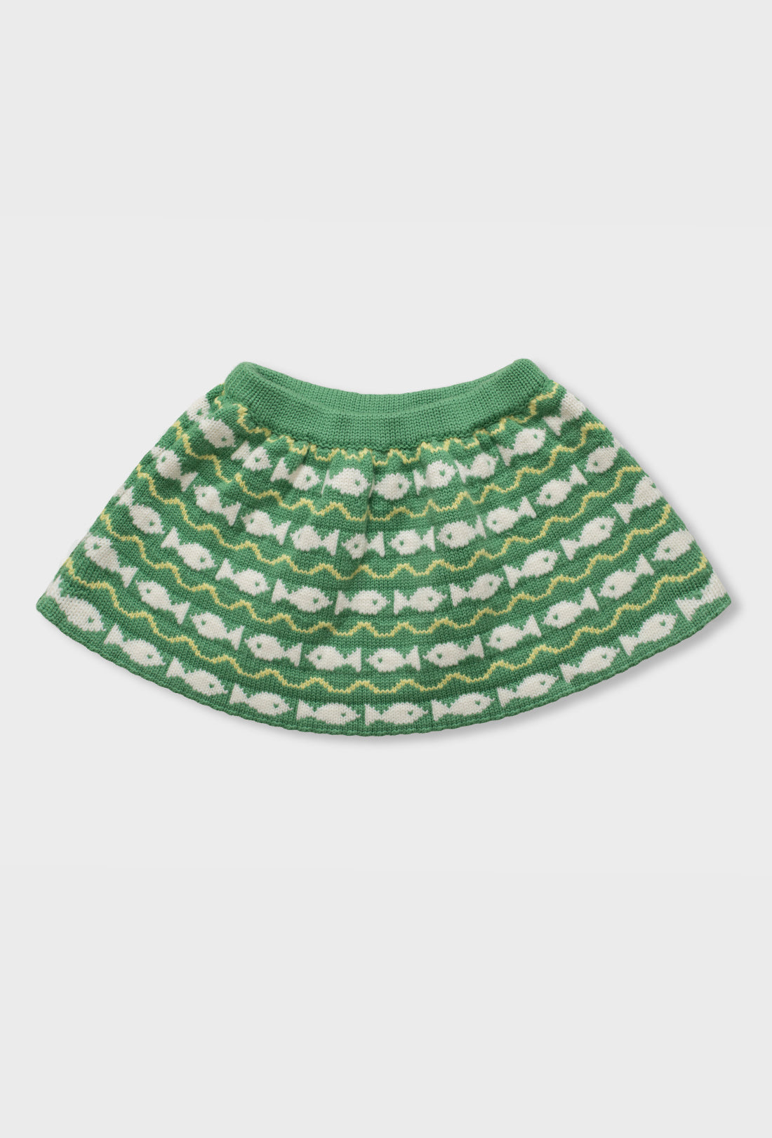 Aura Baby & Kids Skirt - Leaf Green/Multi