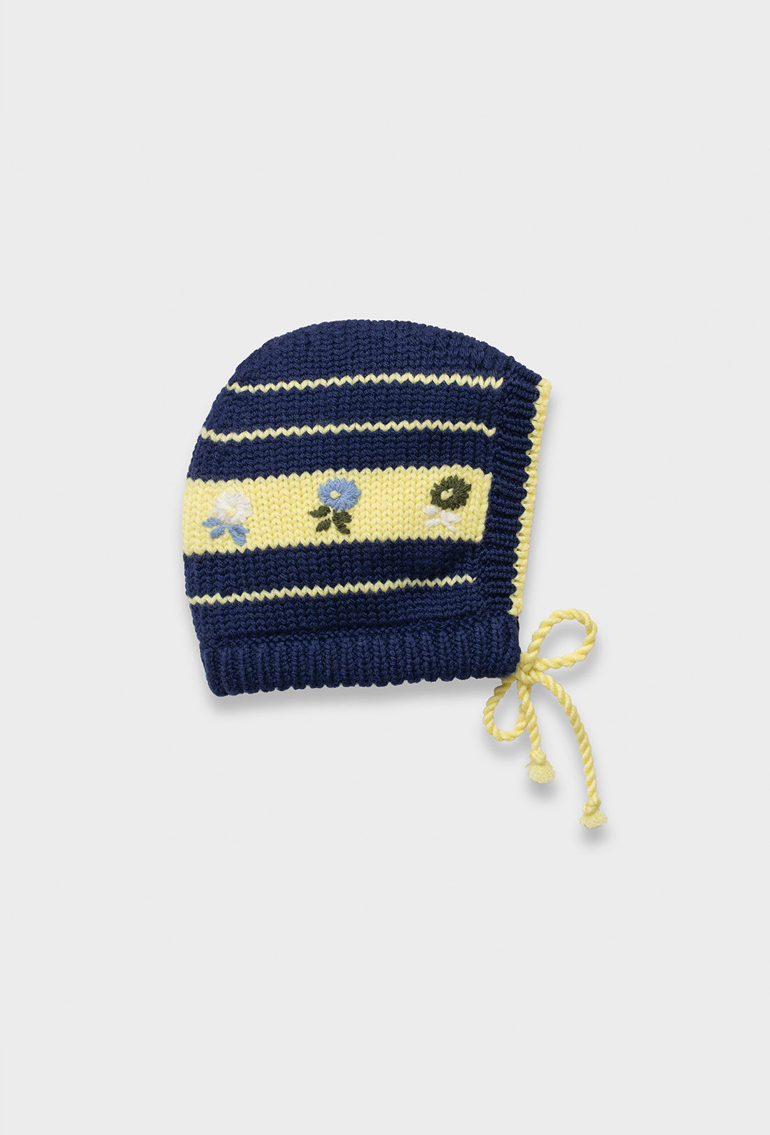 Artemis Baby & Kids Bonnet - Navy/Limelight Yellow