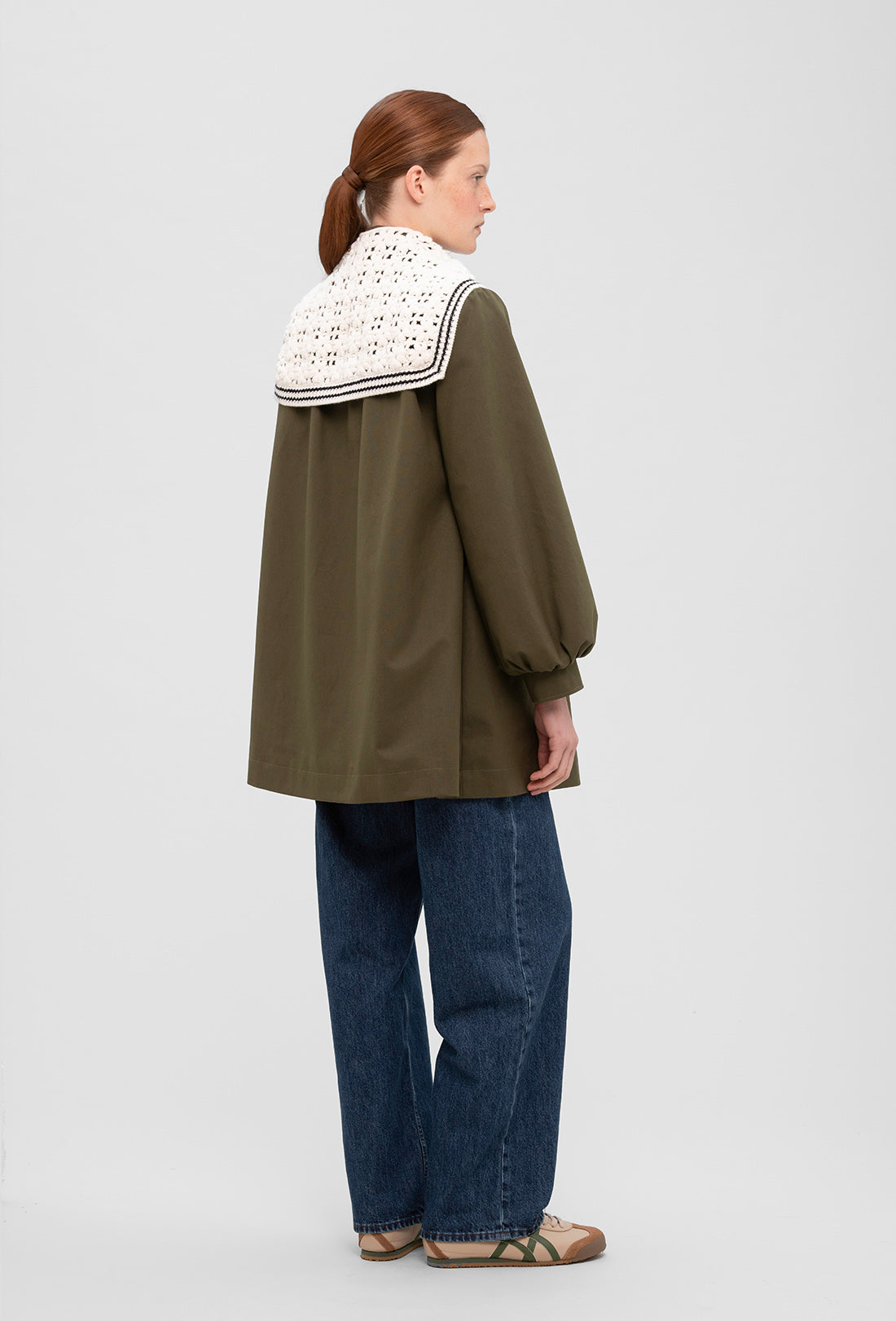 Penelope Scarf - Cream/Black