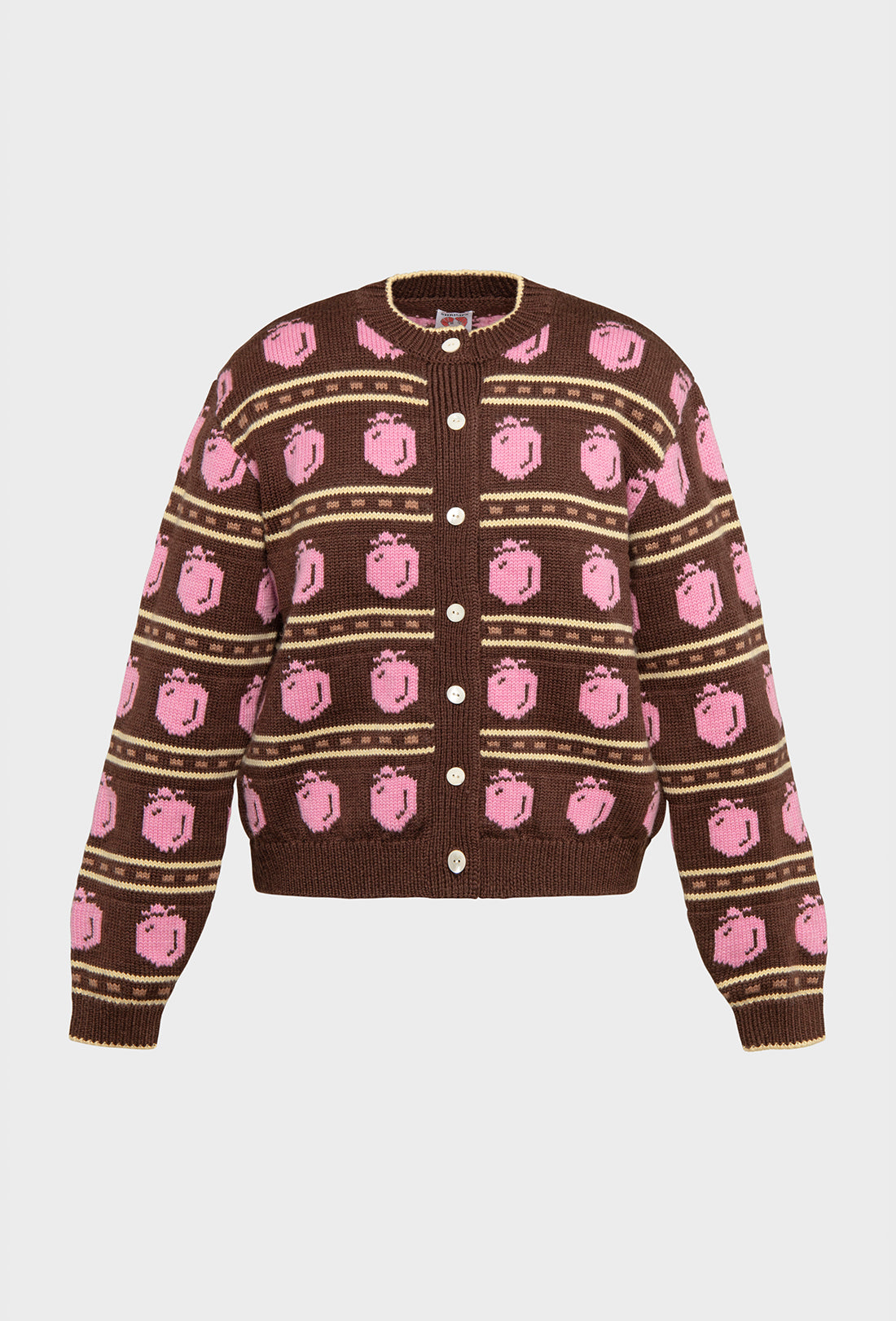 Ambrosia Cardigan - Brown/Multi