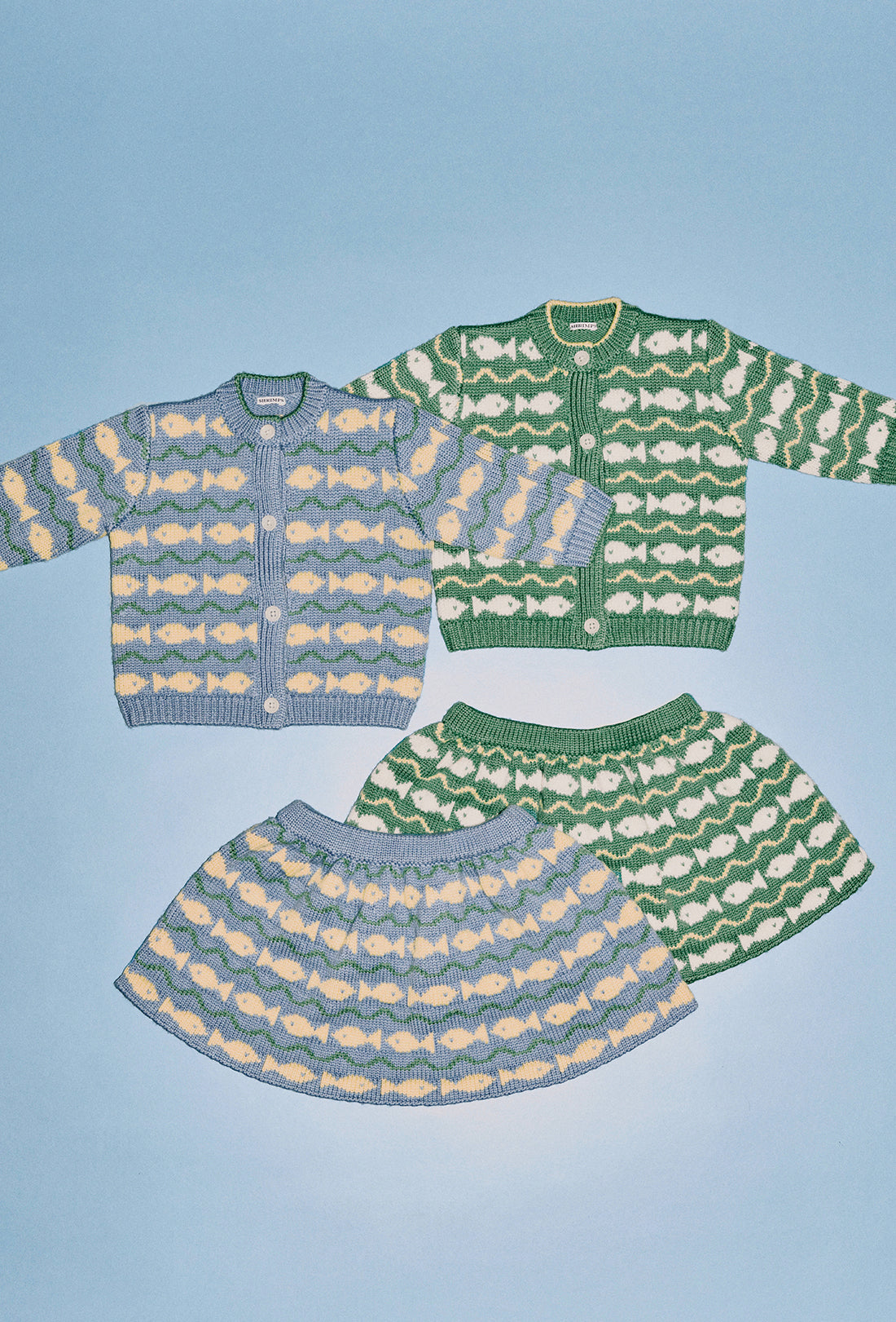Aura Baby &amp; Kids Skirt - Leaf Green/Multi