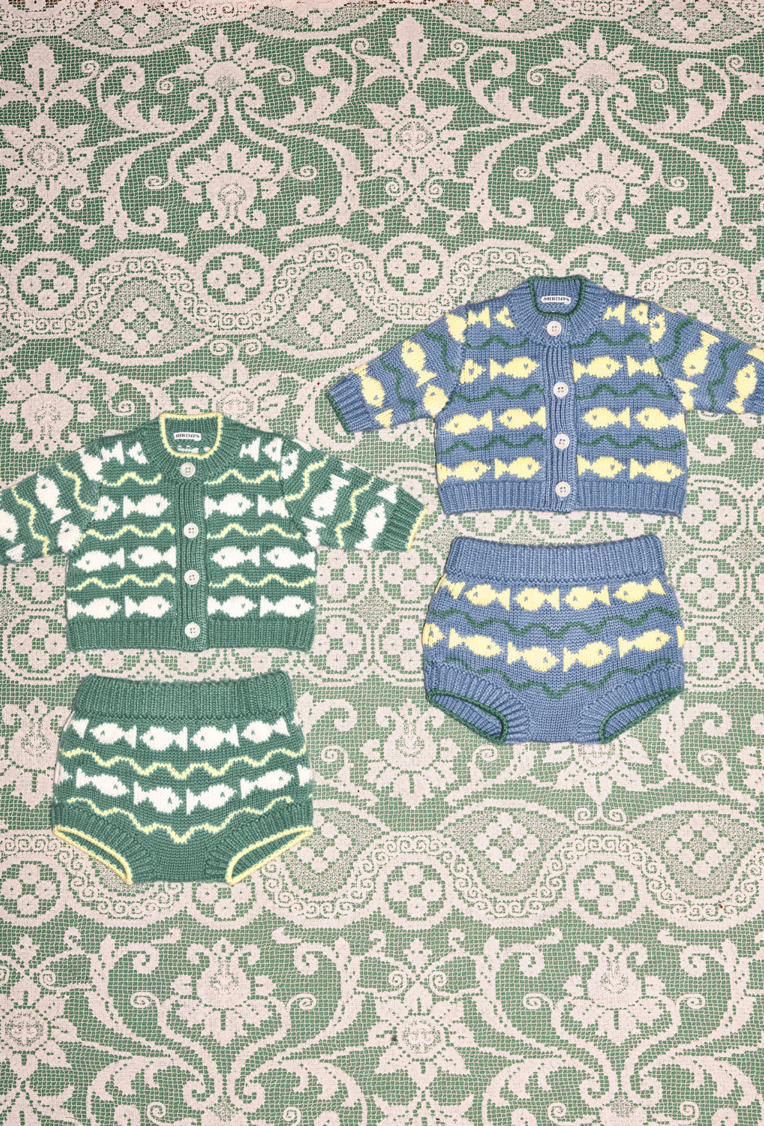 Cosmo Baby Bloomers - Leaf Green/Multi