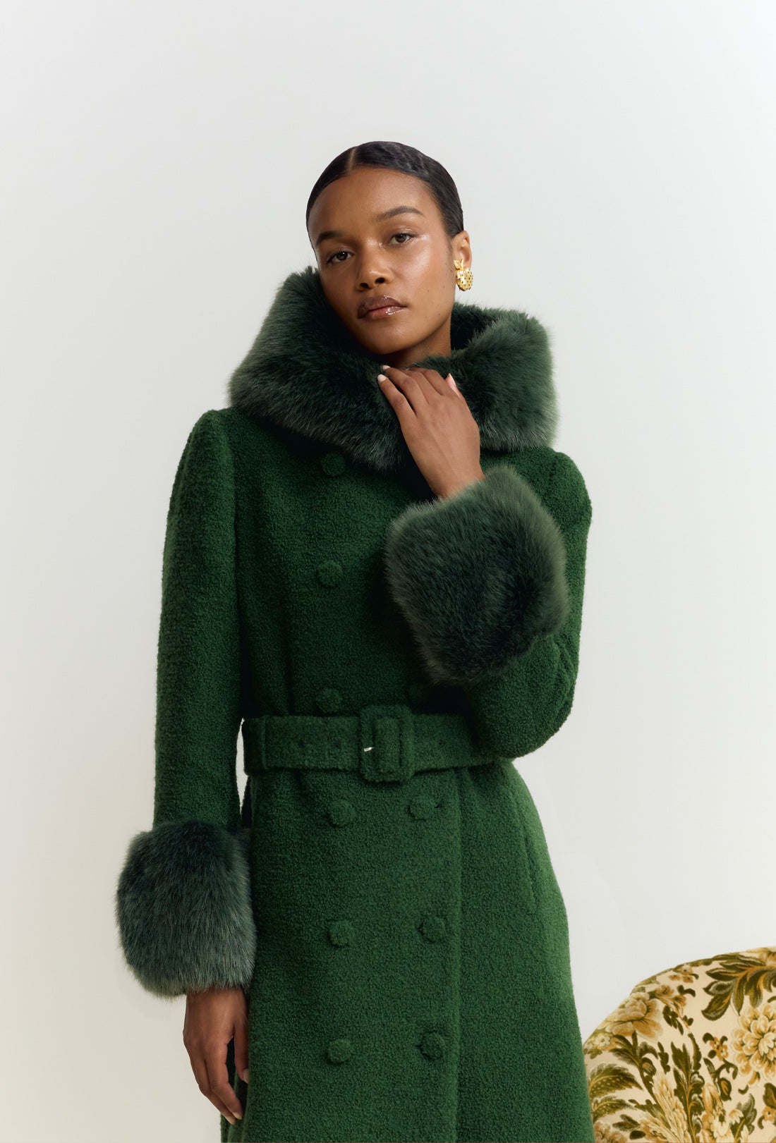 Dallas Coat - Forest Green