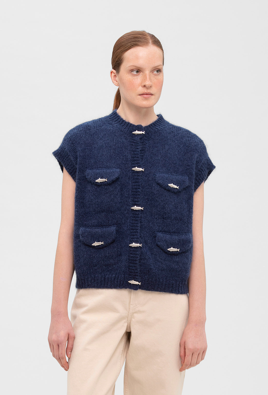 Lennox Vest - Navy