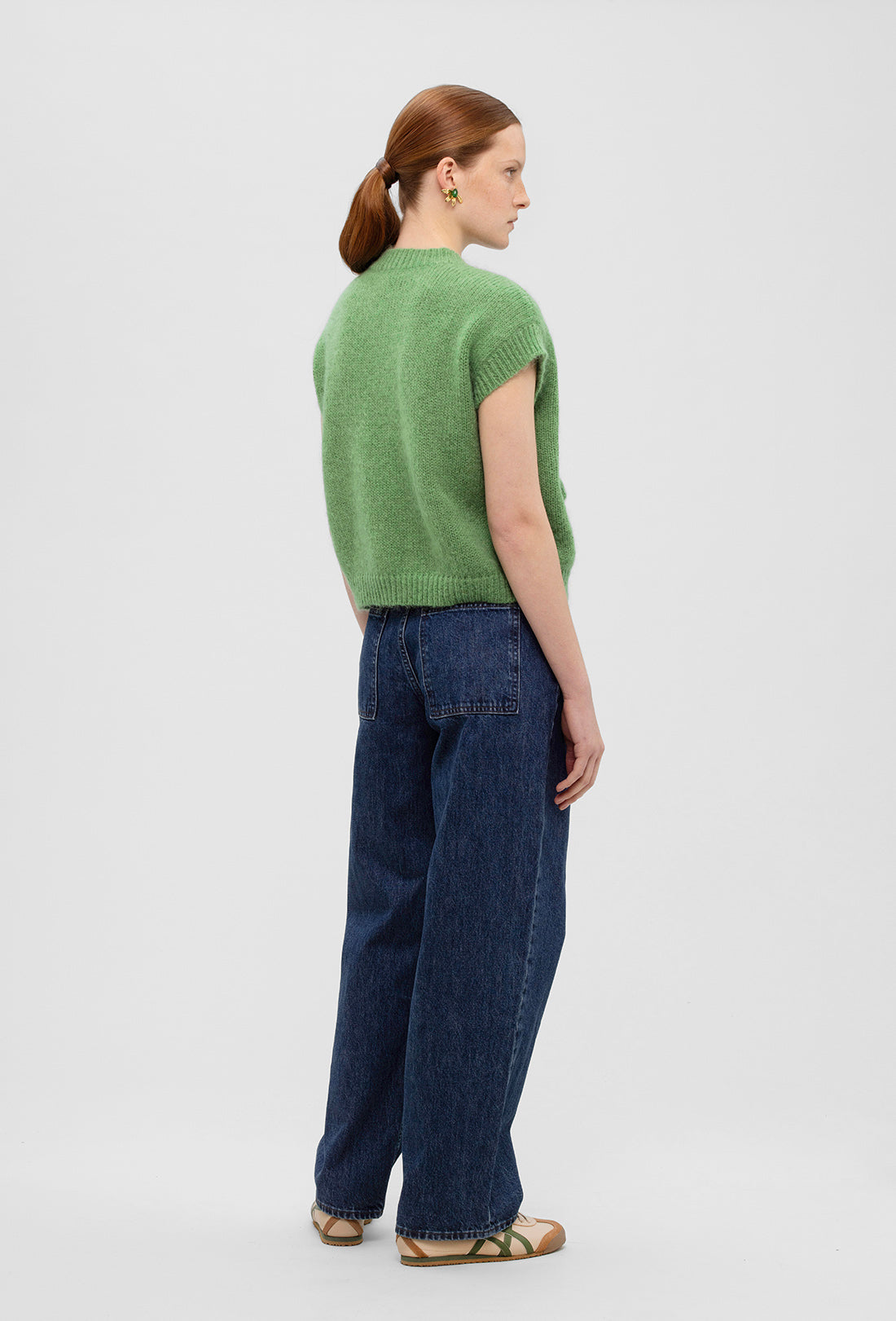Lennox Vest - Leaf Green