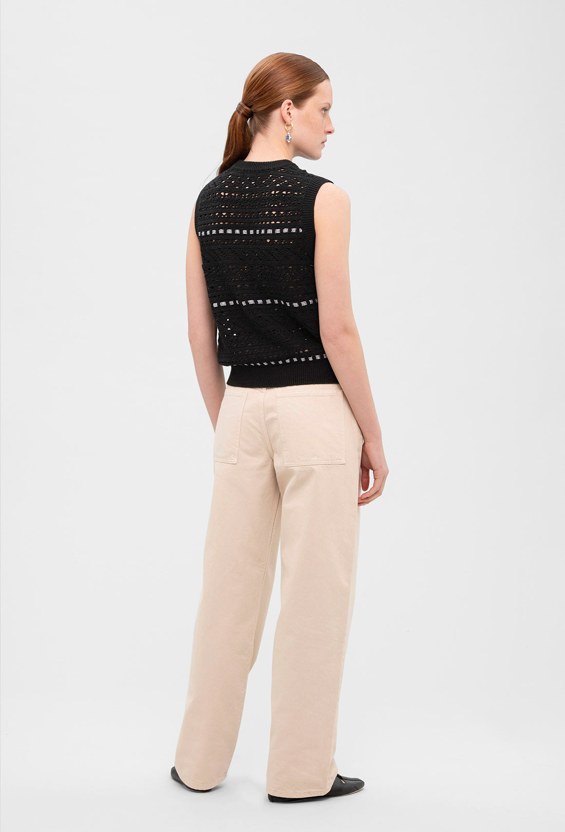 Salem Vest - Black Gingham
